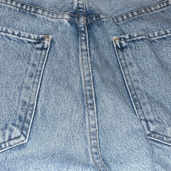 Agolde Riley High Rise Straight Crop Jean Size 26 - Picture 6 of 12